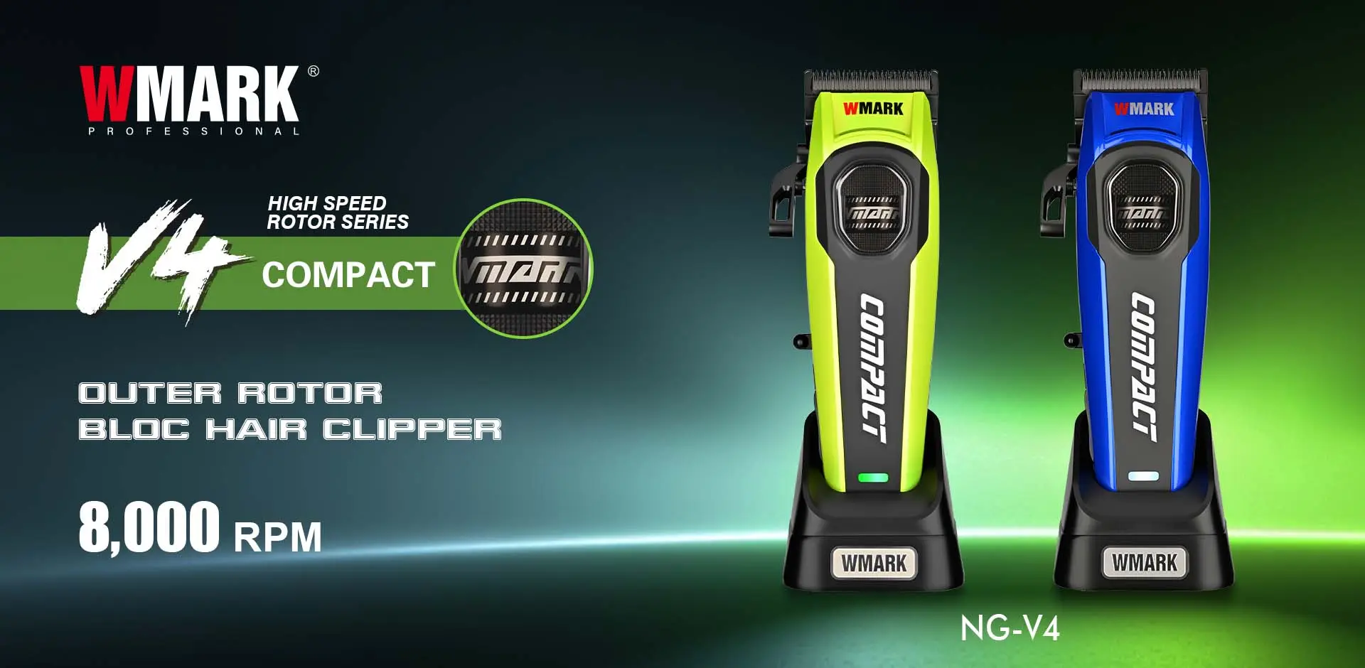 WMARK NG-V4 Outer Rotor BLDC Hair Clipper