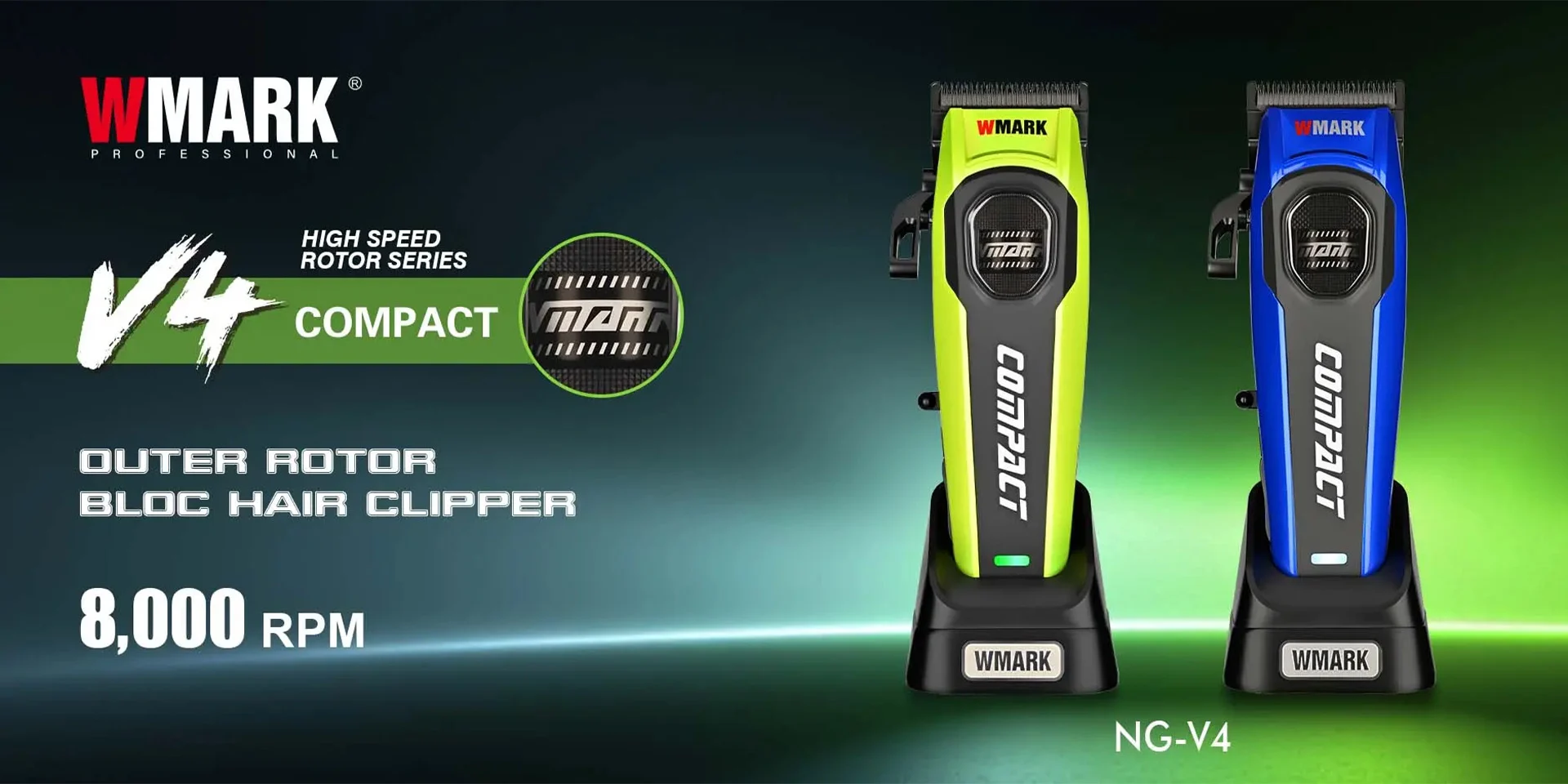 WMARK NG-V4 Outer Rotor BLDC Hair Clipper