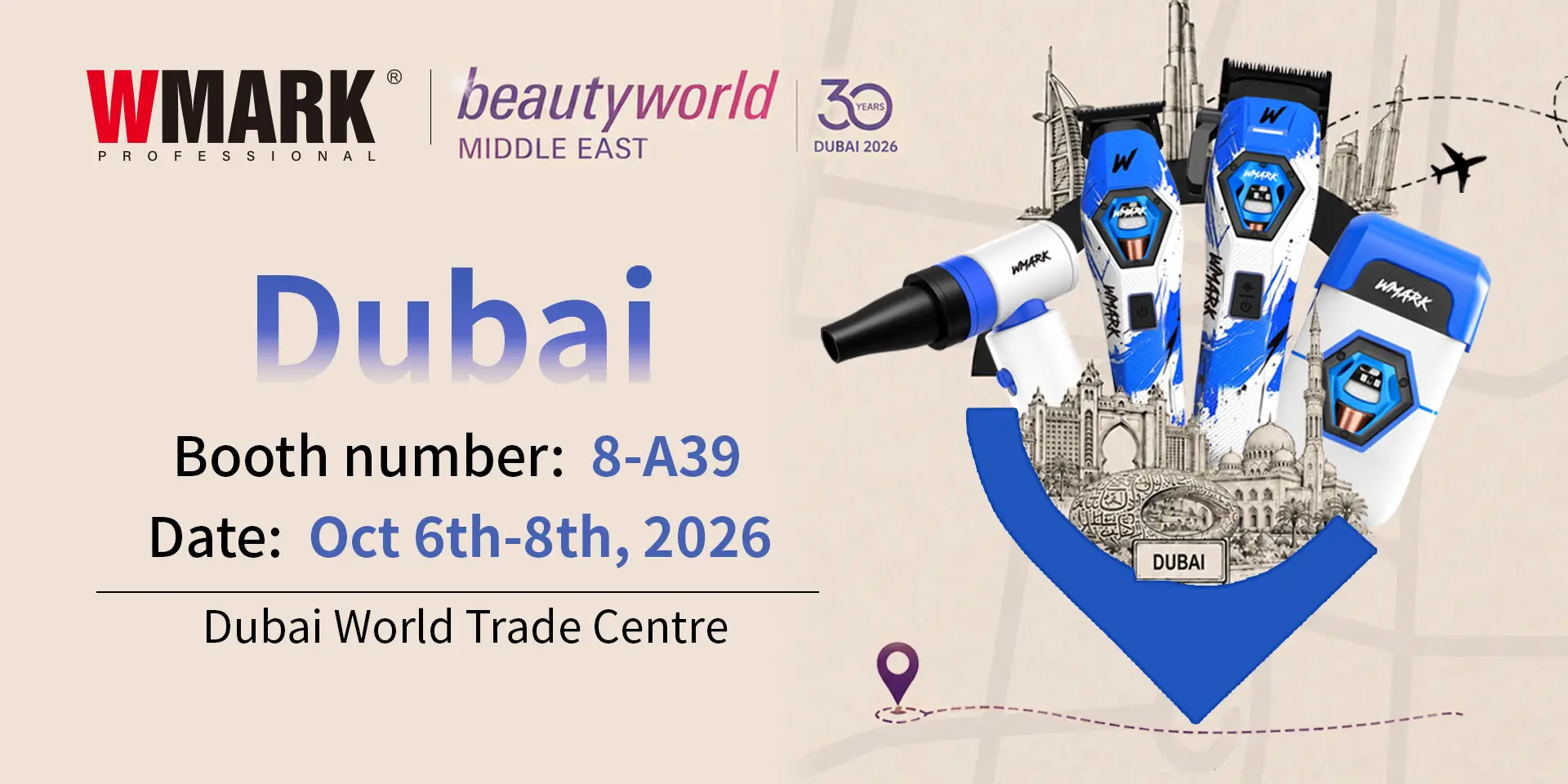 WMARK in Beautyworld Middle East
